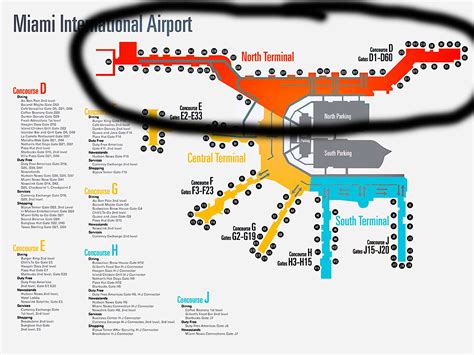 Benefits of using MAP Map Of Miami International Airport